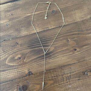 Chloe + Isabel Gold Y-Style Drop Pendant Necklace